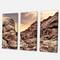 Designart - Scenic Red Rock Canyon in Nevada - Landscape Canvas Art Print
